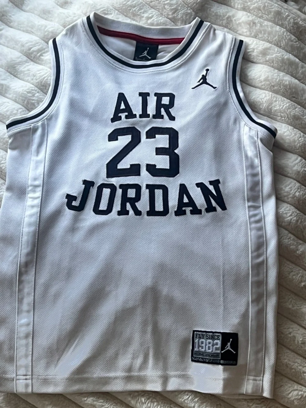 Nike Air 23 Jordan Fly Since 1982 Legacy Stitched Jersey, Vintage& Y2k